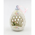 4.25'' Handmade Porcelain Plants & Flowers Hanging Figurine Ornament