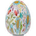 Sanan 5.8" Artistic Floral Egg Decoration