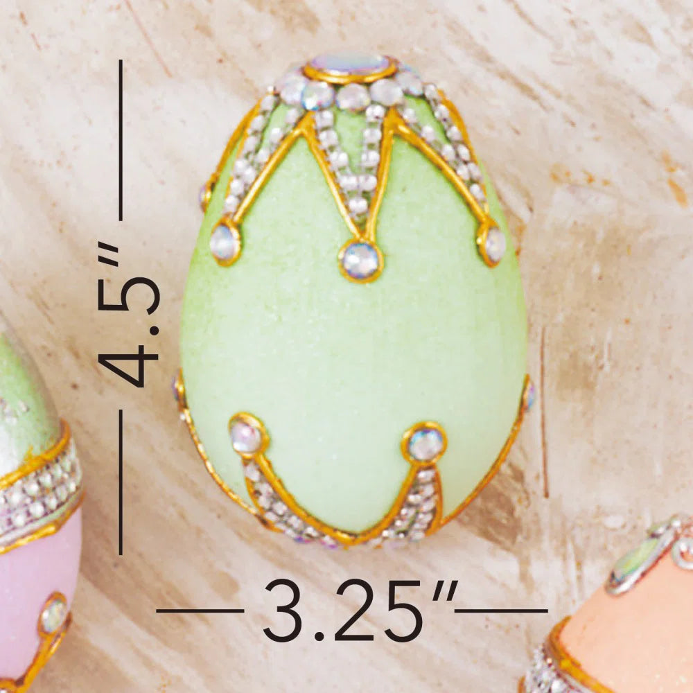 Macarone Jeweled Easter Egg (Set of 4)