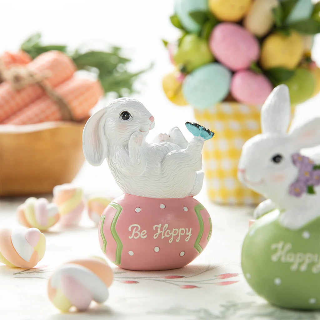 3 - Piece 4.5"H Easter Resin Bunny Table Decor